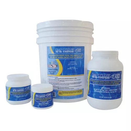 E-Z Patch 4 Fast Set Pool Tile Grout Repair – 3 Pounds